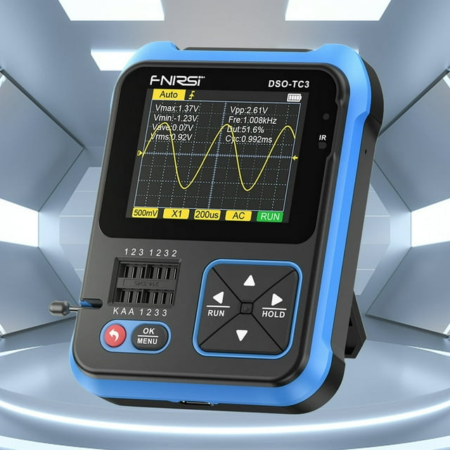 3 in 1 Component Tester DSO-TC3 Portable Volt Meter LED Backlight Debugging Tool