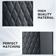 thumbnail image 5 of Coverado Car Seat Covers FullSet, Premium Leather Front and Back Seat Protectors, Classic Auto Interior Cushions Universal Fit for Most Cars, SUVs and Trucks, Black, 5 of 10