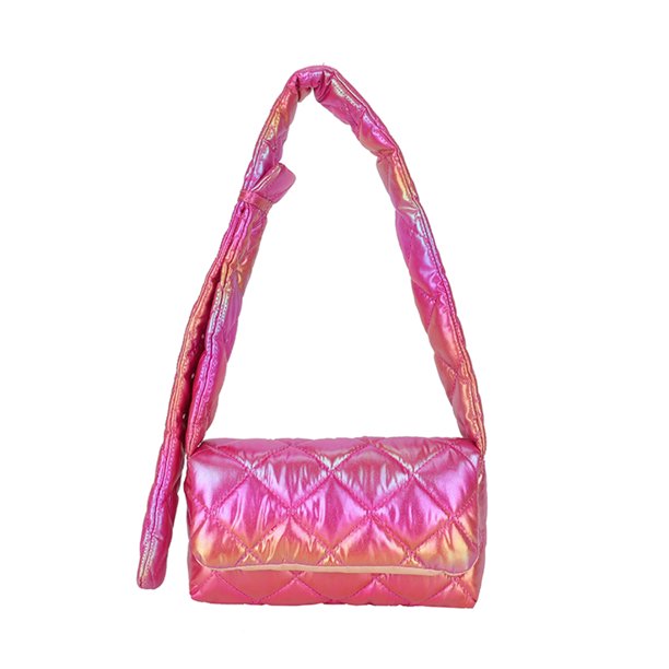 Bolsa de viaje de color degradado acolchada de algodón acolchado informal para vacaciones de fin de semana Tmvgtek Para Estrenar
