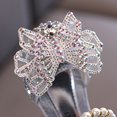 thumbnail image 5 of Otqutp Fashion Dance Shoes for Baby Girls Fashion Spring and Summer Girls Sandals Dress Performance Dance Shoes Mesh Rhinestone Butterfly Pearl Belt Buckle Shoes, 5 of 9