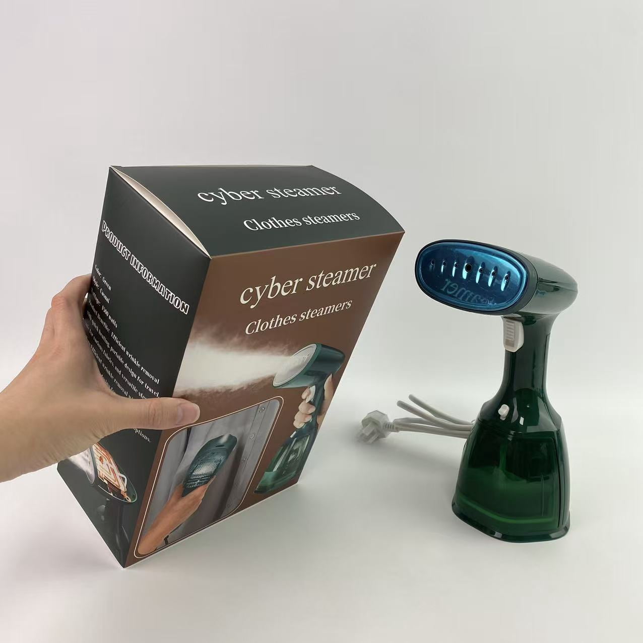 cyber steamer Clothes steamers,Handheld Garment Steamer for Clothes, Fabric Steamer, Portable Handheld Design, Strong Penetrating Steam