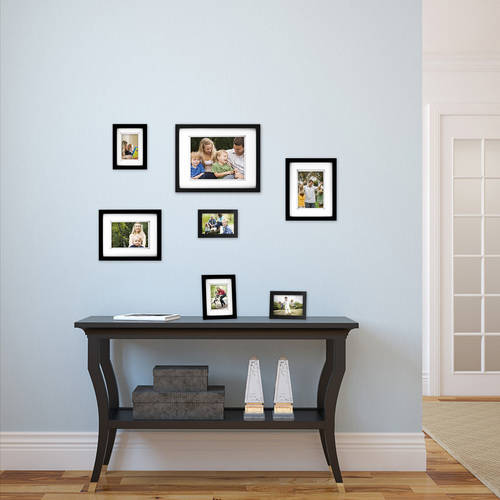 7-Piece Thin Gallery Wall Frame Set, Available in Multiple Colors ...