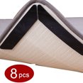thumbnail image 4 of Youkk 8pcs Anti Curling Carpet Tape Anti  for Slip Corners Pads Kitchen black, 4 of 6