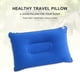 thumbnail image 2 of Almohada Respaldo Cuadrado Inflables Portátiles PVC para Adultos () Azul, 2 of 9
