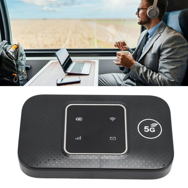4G LTE USB WiFi Modem, Mobile WiFi Hotspot 3000mAh Battery 150Mbps Support 10 Devices Support 802.11 B/g/n With SIM Card Slot For Laptops