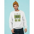 thumbnail image 2 of Against Ugly Sweaters Sweatshirt Men -Smartprints Designs, Male 3X-Large, 2 of 4