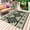 Green, variant on Sage Green Boho Outdoor Rug 3x5 Ft - Reversible Patio Rug Outdoor Camping Rugs, Southwest Aztec Abstract Geometric Washable Indoor Outdoor Area Rugs, Non-Slip Outdoor Carpet Runner for Deck/Porch