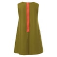 thumbnail image 2 of Richie House Girls' fashion dress with contrasted zip tape RH0971, 2 of 2