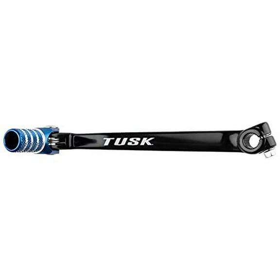 Tusk Folding Shift Lever Black/Blue Tip - Fits: Honda TRX 400EX 1999-2008