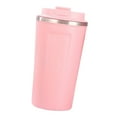 thumbnail image 2 of Tasse Isolée, Tasse à Café Isolée Compacte Portable Couleur Unie pour Maison Blanc,Noir,Bleu,Vert,Rose, 2 of 8