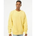 thumbnail image 4 of Independent Trading Co. Unisex Midweight Pigment-Dyed Crewneck Sweatshirt Size up to 3XL, 4 of 5