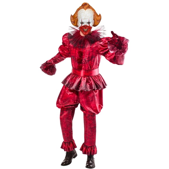 It: Welcome to Derry Bloody Pennywise Deluxe Costume for Adults by Rubies, Men's Medium