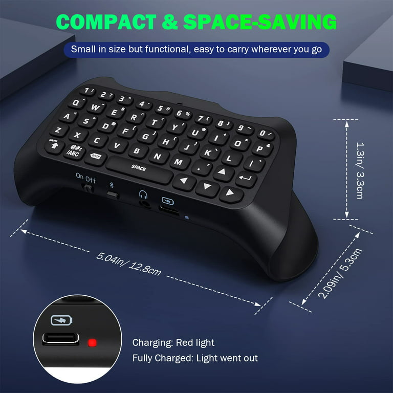 Wireless Gaming Controller Keyboard Bluetooth 3.0 Keypad for PS5  Accessories