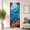 Dolphin-30.3" W x 78.7" H, variant on 3D Door Wall Decals Forest Path 30.3" W x 78.7" H Home Decor