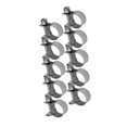 thumbnail image 1 of Juego De 10 Abrazaderas De Manguera De Acero Inoxidable 304, Mini Clip De Manguera De Combustible, Superficies Lisas, Abrazaderas De Tubo, Fácil Instalación Con Destornillador, 1 of 7