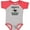 Baseball Heather and Red, variant on Inktastic Uncle Deer Hunting Buddy Boys Baby Bodysuit