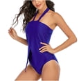 thumbnail image 6 of Viikei Women's One Piece Printing Bathing Suit Swimwear Plus Size, 6 of 7