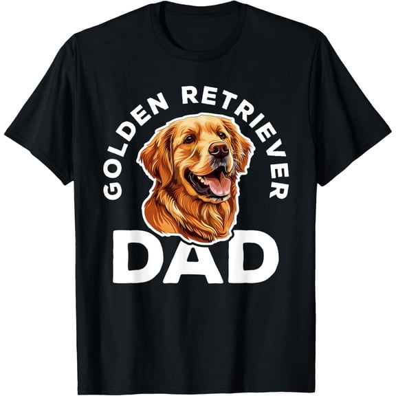 Golden Retriever Dad T-Shirt Dog Lover Shirt T-Shirt
