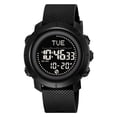 thumbnail image 2 of Digital Alarm Clock Large Display Men'S Outdoor Sports Watch with Luminous Dial, Waterproof for Swimming Running Hiking, Digital Watch Waterproof Multi-Function for Camping, 2 of 5