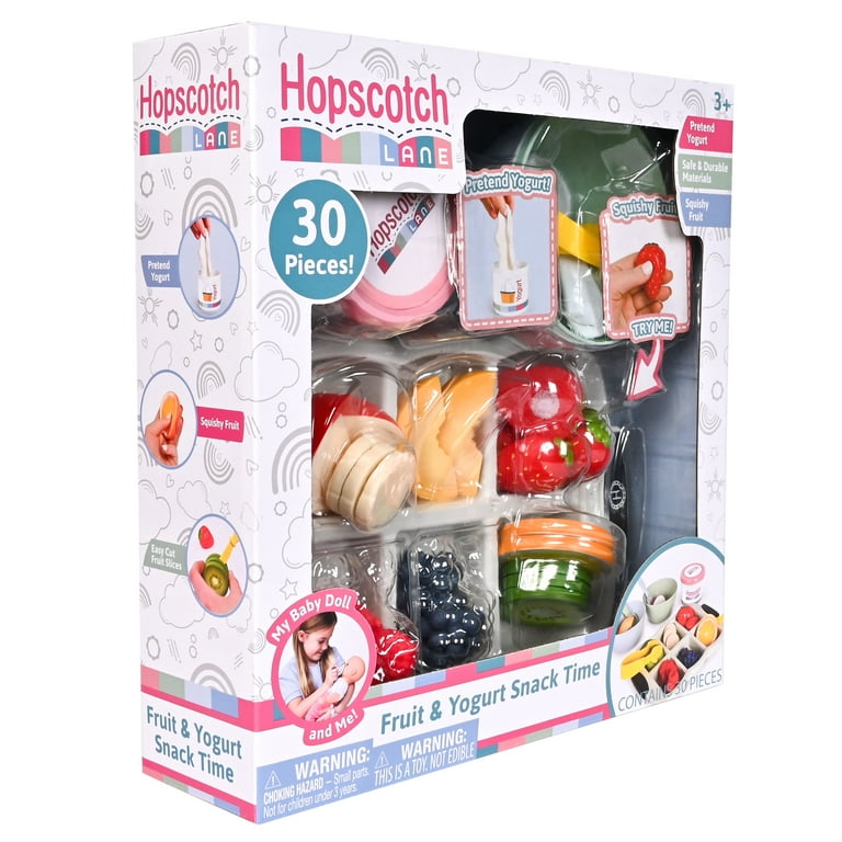 Hopscotch Lane Fruit & Yogurt Snack Time, Children Ages 3+