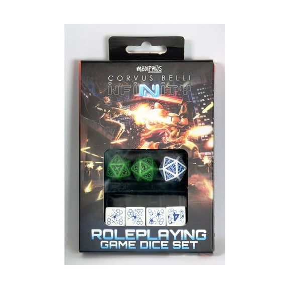 Modiphius Entertainment Dice Set - Ariadna (7) New