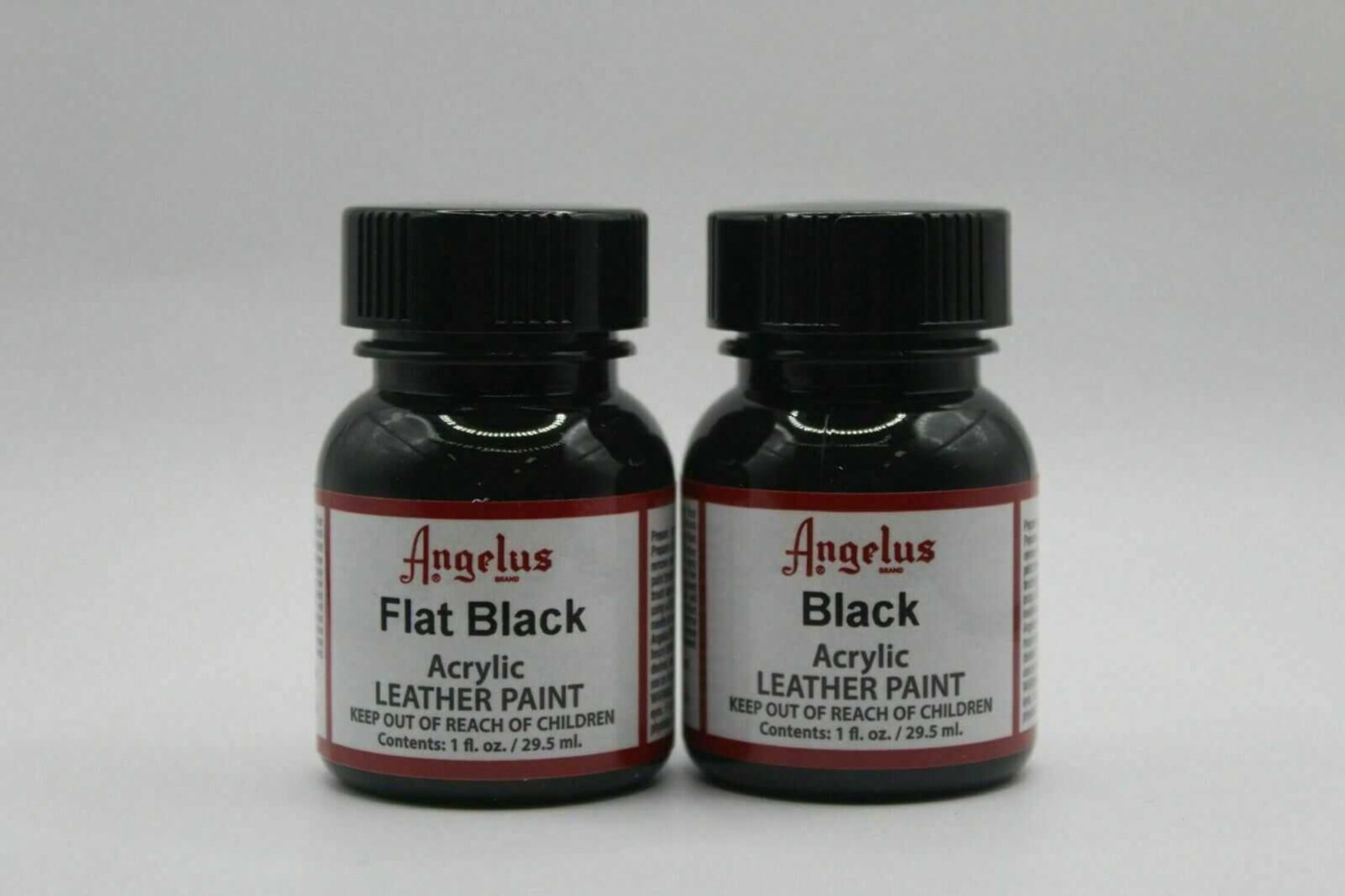 Acrylic Leather Paint Black - 1 oz (30 ml) – colorandcool