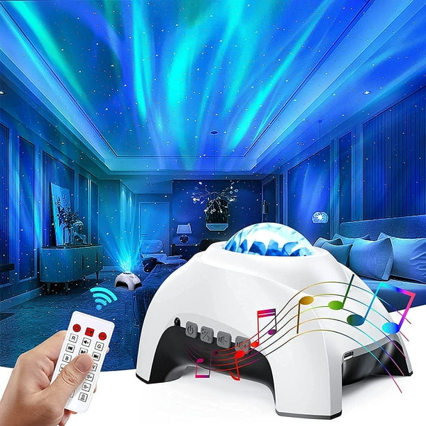 Northern Lights Led Night Light Galaxy Aurora Star Projection Lamp  Multi-purpose Rechargeable Lamps For Kids Bedroom Decor