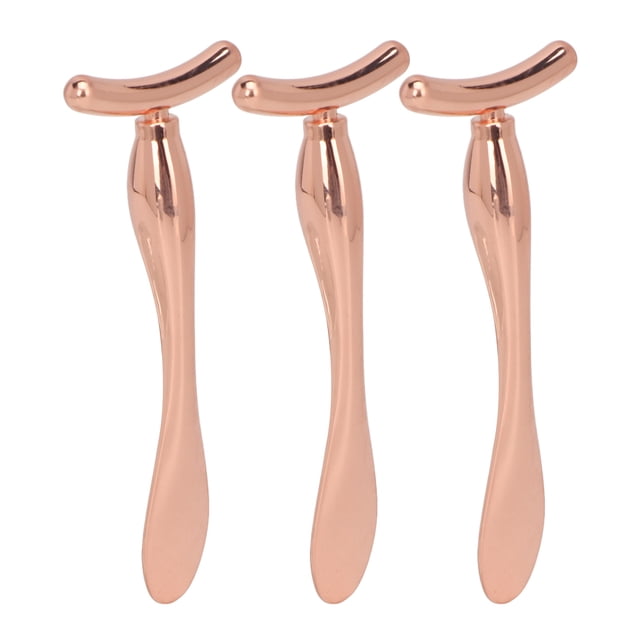 Eye Massage Stick, T Shaped 3pcs Alloy Eye Cream Applicator For Home Travel