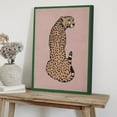 thumbnail image 5 of WFSposter Trendy Wild Animal Canvas Wall Art Vintage Cheetah Posters Maximalist Leopard Prints Painting Animal Wall Art Boho Wall Decor For Home Bedroom Dorm Wall Decor 24X20in Unframed, 5 of 7