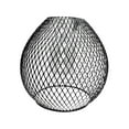 thumbnail image 4 of Colgante de metal Tonos de luz Accesorio Linterna industrial Estilo vintage Bombilla Guardia Pantalla para lámpara de noche Entrada Restaurante Casa , negra negra, 4 of 8