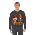 thumbnail image 6 of Halloween Gnomes Spooky Unisex Heavy Blend Streetwear  Crewneck Sweatshirt, 6 of 7