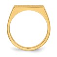 thumbnail image 2 of 14K Yellow Gold Men's Signet Ring, 2 of 5