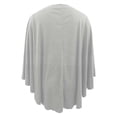 thumbnail image 5 of MAIHAN Shawl Wraps for Women,Soft Open Front Poncho Sweater,Lightweight Knit Shawl Cardigan,Loose Fit Travel Wrap,Casual Elegant Cover Up(Light Gray), 5 of 5