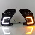 thumbnail image 3 of Ladcaser 2PCS LED DRL Front Fog Lamp Light Compatible for Toyota Grand Highlander 2023-2025, 3 of 7