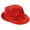 Red, variant on FUNDUFI Toddler Baby Kids Cap Casual Sparkly Sequins Boys Girls Bucket Hat Jazz Stage Performance Hats Outdoor Play Hat For Children