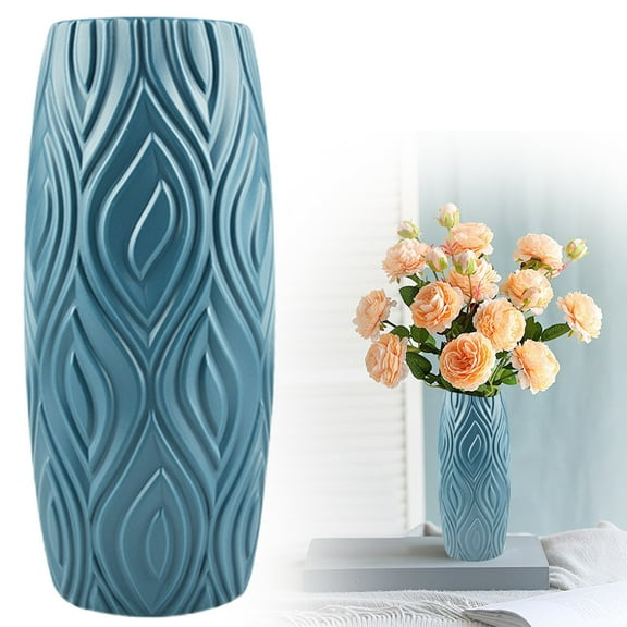 Clearance under $5! Decorative Ornaments Kingtowag Table Decor, Nordic Vase Blue, Stylish Decorativefor Dining/Living Room Office Centerpiece Table Centerpiece Wedding Decoration
