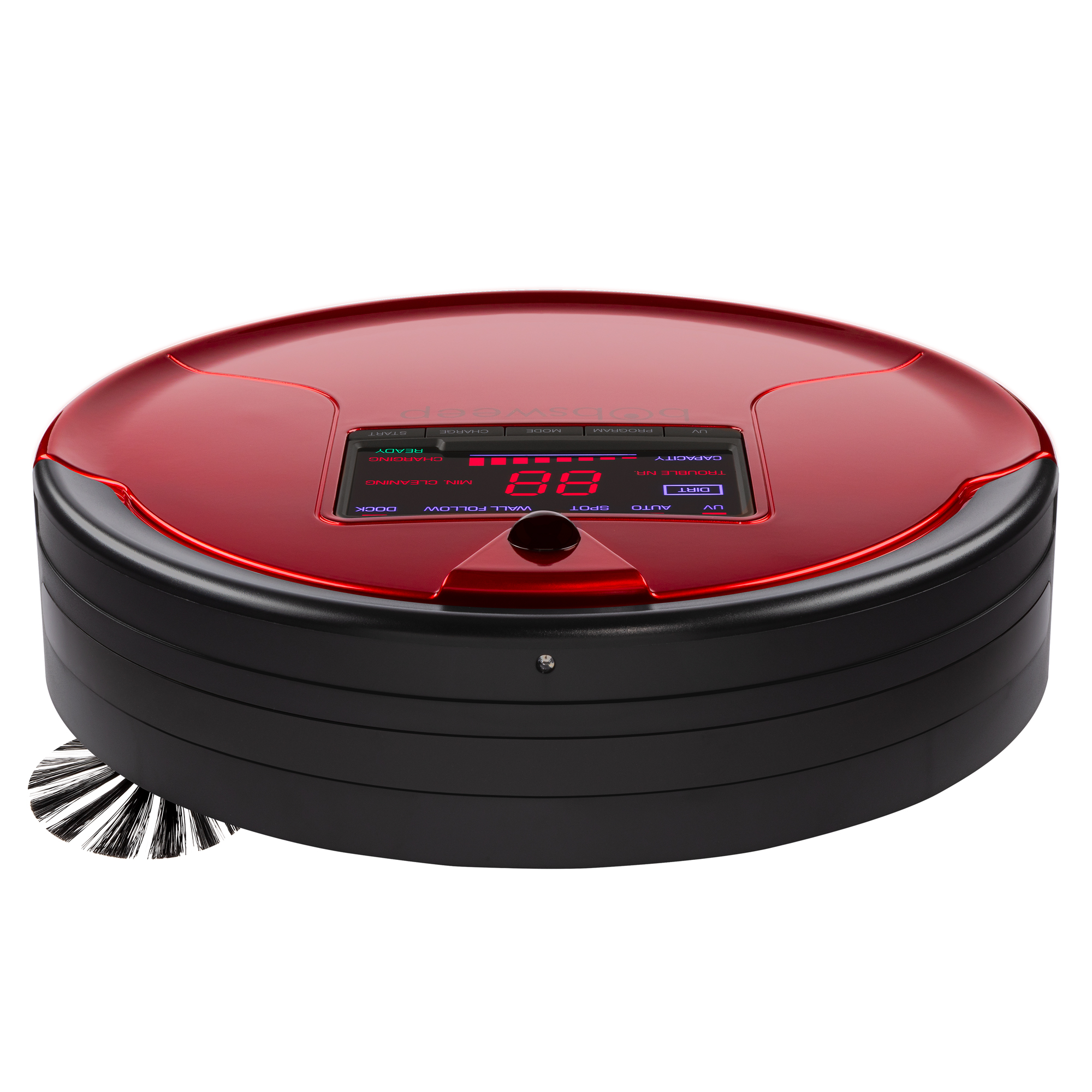Bobsweep Pet Hair Robotic Vacuum Cleaner and Mop, Rouge - image 4 of 9