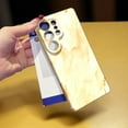 thumbnail image 5 of SKLYDDI Multicolor Abstract Marble for Galaxy Note 9 Case - Beige-Gold Veins, TPU Flexible, Sophisticated Aesthetic, 5 of 7