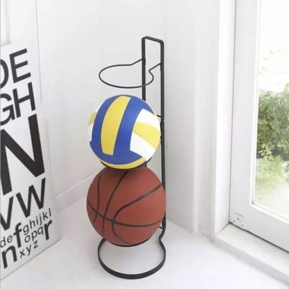 Fdit Basketball Holder,Ball Storage Rack Basketball Football Holder