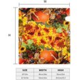thumbnail image 5 of Fall Harvest Mailbox Cover Magnetic Standard Size 18" X 21", Autumn Thanksgiving Pumpkin Maple Leaves Mailbox Wraps Post Letter Box Cover Garden Yard Outdoor Decorations, 5 of 6