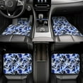 thumbnail image 7 of Fuzoiu Blue Lightning2 Print Carpet Floor Mats for Car,Car Foot Mat Set,Universal Fit 4 Piece Mat Pad Set,Fits Most Cars Trucks Vans Sedans SUV Auto Carpet Mat Se, 7 of 7