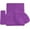Purple, variant on Daniel's Bath Daniel's Bath & Beyond 3 Piece Solid Luxury Bath Mat, Hot Pink, 3 Count