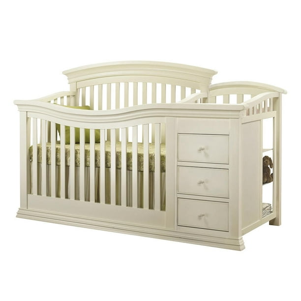 Sorelle Verona 4 In 1 Convertible Crib And Changer French White