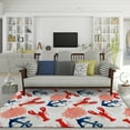 thumbnail image 5 of Addison Rugs Harpswell AHP34 Red 8' x 10' Indoor Outdoor Area Rug, Easy Clean, Machine Washable, Non Shedding, Bedroom, Living Room, Dining Room, Kitchen, Patio Rug, 5 of 5