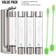 thumbnail image 4 of Fizzpod Home Soda Maker Carbonatador de agua con gas con 3 botellas y 2 cepillos para botellas (Plata), 4 of 5