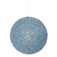 thumbnail image 1 of Vickerman N185732D Boule Perlée Bleu Bébé 4.75 Po. avec Perçage 6 par Sac, 1 of 3