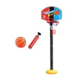 thumbnail image 3 of Aro de baloncesto para exteriores, juguete de portería de baloncesto para interiores, con pelota, juegos familiares para el dormitorio y el patio, 3 of 9
