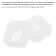 thumbnail image 4 of Uxcell Tennis Vibration Dampener, 2 Pack Square Shock Absorber Clear, 4 of 6