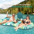thumbnail image 4 of Pool Float Sunikko X 5 en 1 para 2 personas con hielera y portavasos, 4 of 6