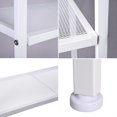 thumbnail image 7 of CAIHONG Widen 4-Tier Bookshelf, Free Standing Bookcase Storage Rack Shelves Plant Flower Stand with Wood Look for Living Room, Bedroom, Kitchen, Bathroom, Home Office, Balcony (White), 7 of 7